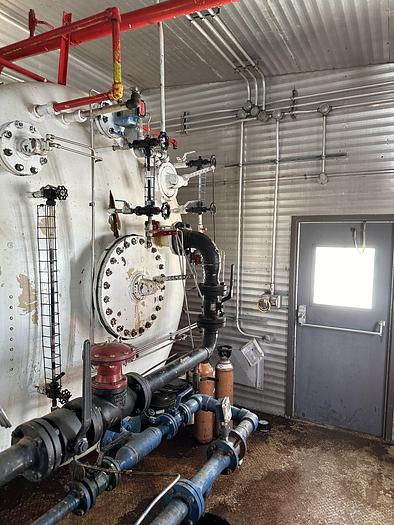 Used 8' x 30' Horizontal 75 PSI Sivalls Free Water Knock Out