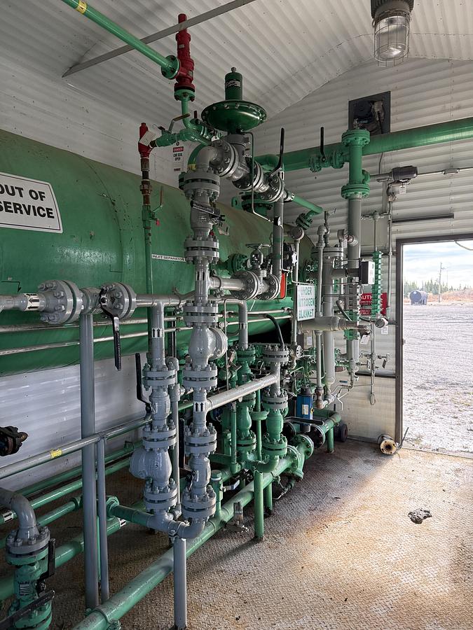 Used 60" x 20' 1440 PSI Sour Horizontal Separator Package