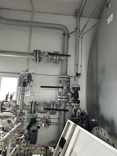 Used 30" 1440 PSI Vertical Sour Separator Package w/Integral 400 BBL Tank