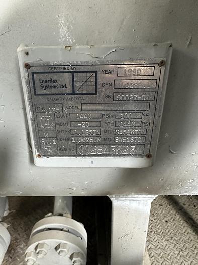 Used 85HP Quincy 5120PNG/Cummins 5.9 Reciprocating Compressor