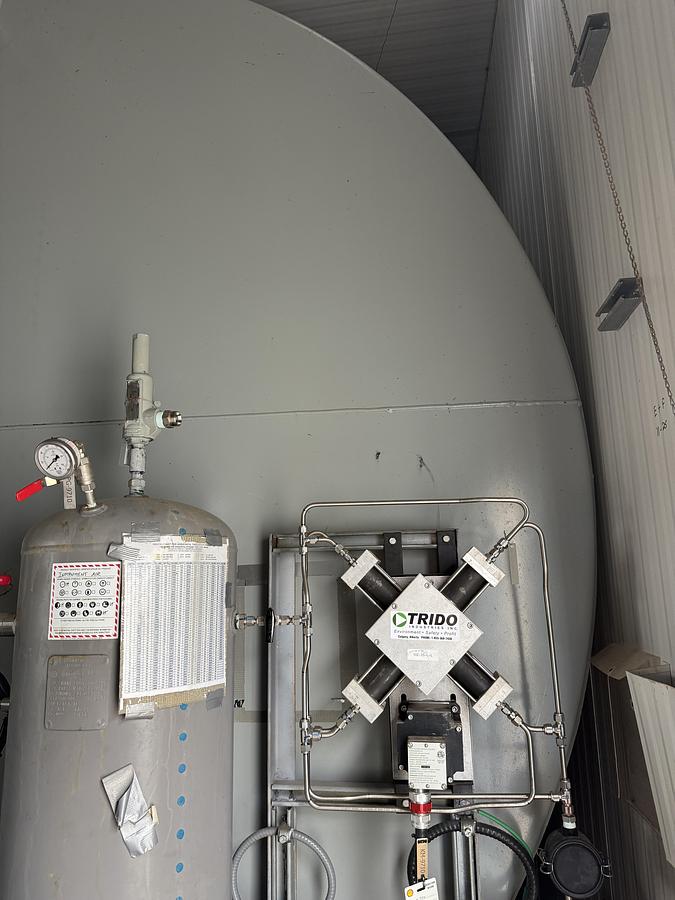 Used 30" 1440 PSI Vertical Sour Separator Package w/Integral 400 BBL Tank