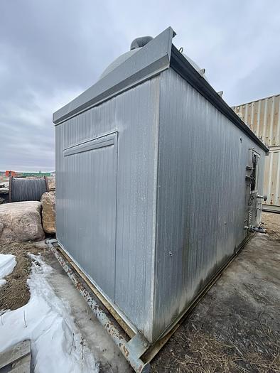 Used 16" 1440 PSI Vertical Separator Package w/Integral 100 Bbl Double Wall Fiberglass Tank