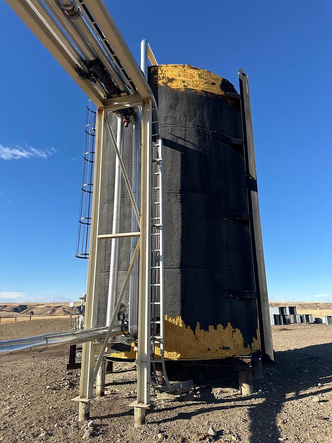 Used 750 BBL Double Wall Internally Coated Tank #16110