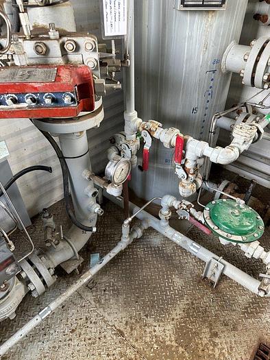 Used 24" x 30' 1440 PSI AB Sour 8 Tray Dehydrator