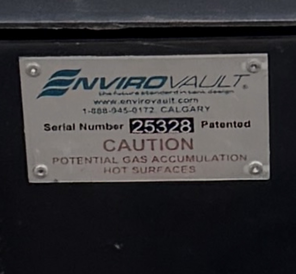 Used EnviroVault LLP #16284