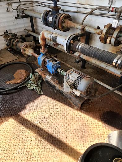 Used Dual Triplex Plunger Pump Package