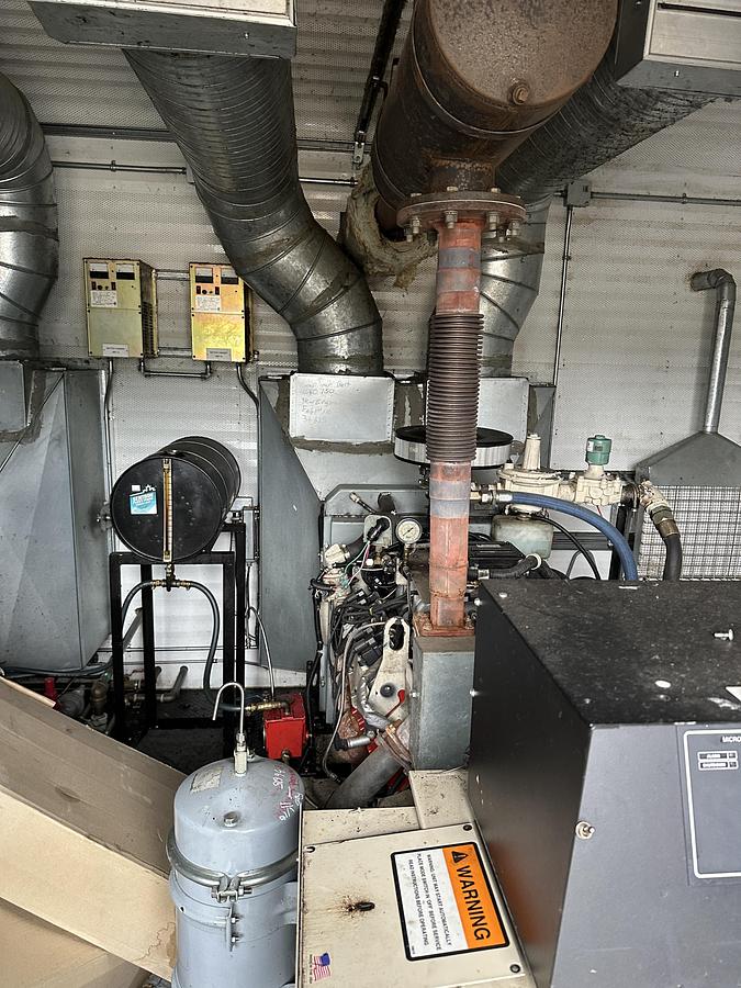 Used Dual 130 KW Katolight Generators with GM 8.1 L Natural Gas Engines