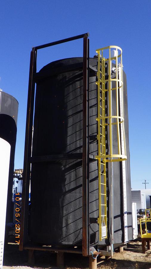 Used 400 BBL Double Wall L-Skidded, EnviroVaullt Heated, Insulated & Internally Coated Tank