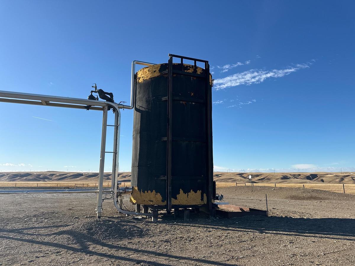 Used 750 BBL Double Wall Internally Coated Tank #16110