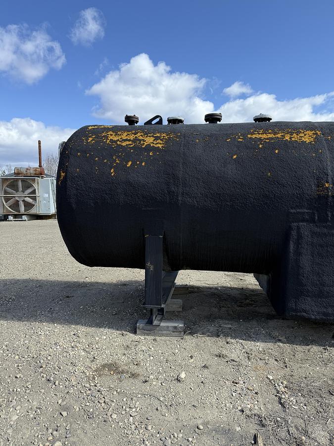 Used 100 BBL Double Wall 14.9 PSI 84" x 15' Insulated Heated Flare KO