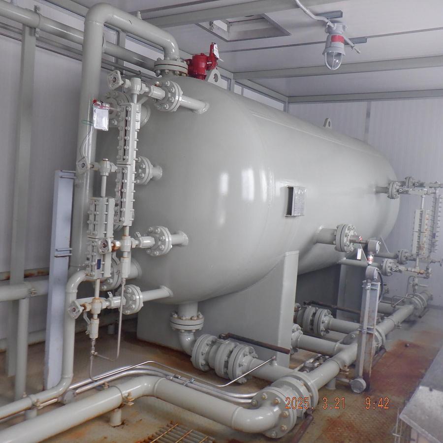 Used 60" x 10' 675 PSI Sour Low Temp Separator Package #16235