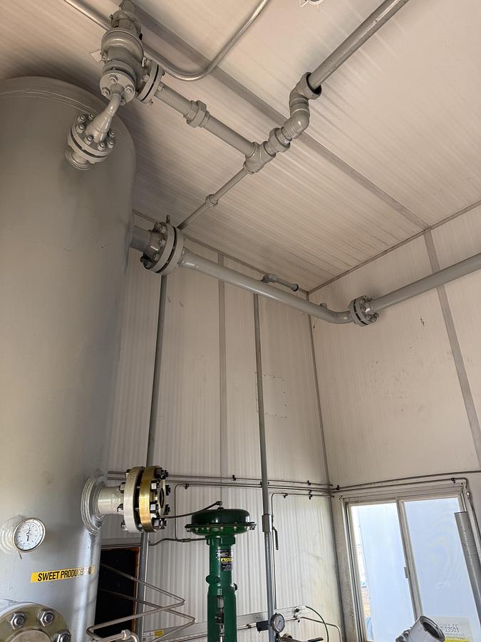 Refurbished 30" 1440 PSI Vertical Sour Separator Package