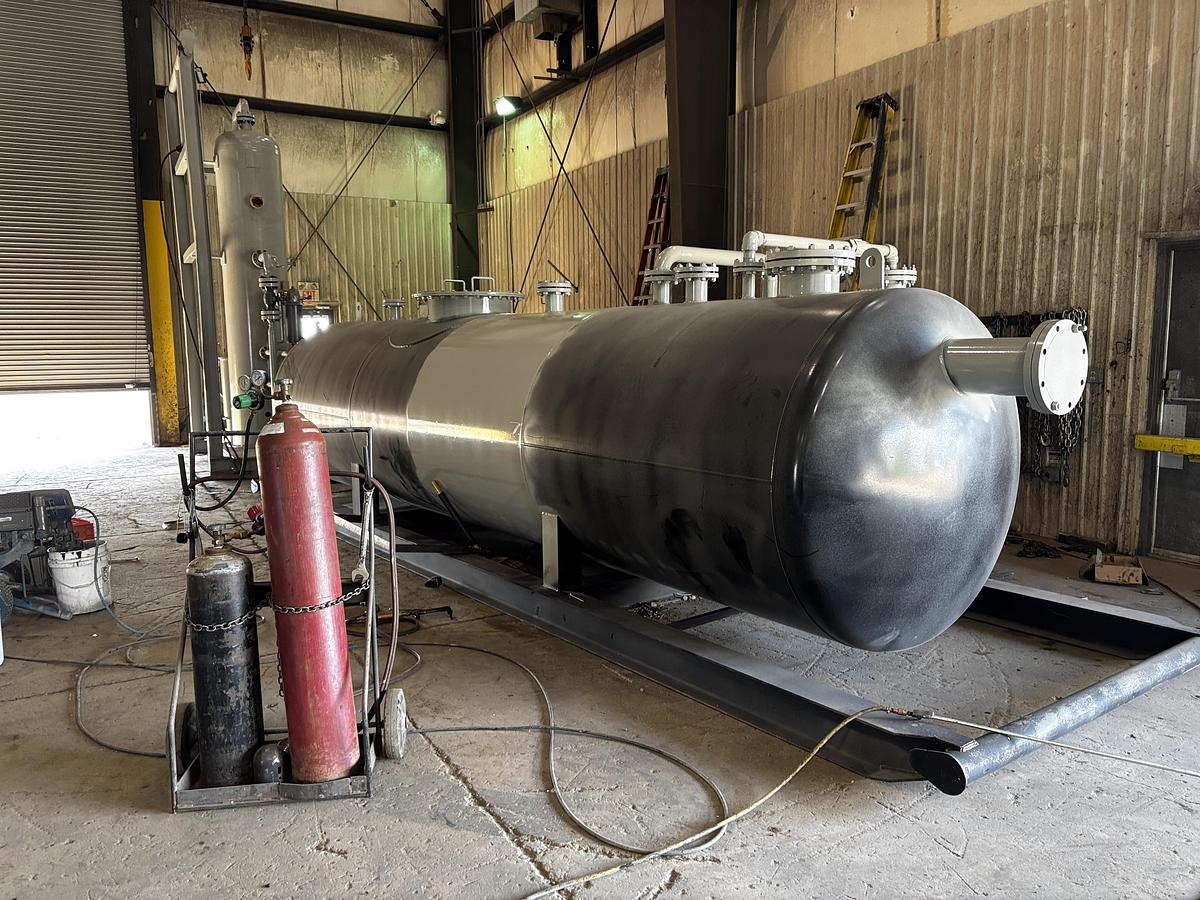 Refurbished 75 BBL Flare Knockout Skid 14.9 PSI Reconditioned - 15780