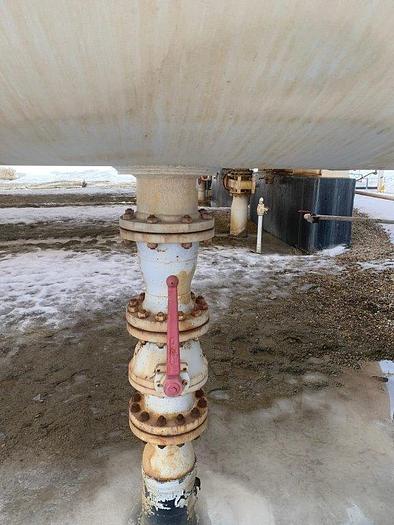 Used 106,000 Gallon 177 PSI Pressurized Storage Bullet