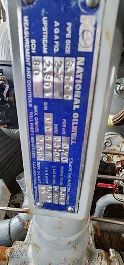 Used 36" x 10' 1440 PSI Horizontal Sour Separator Package