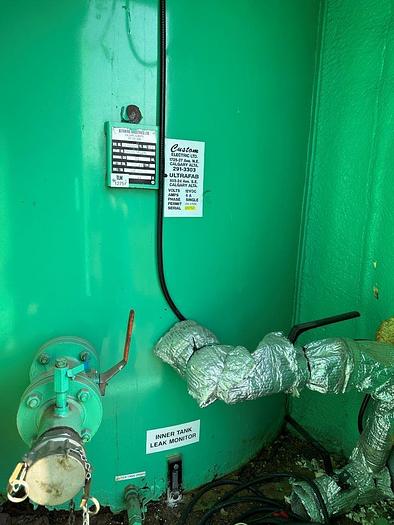 Used 50 BBL Double Wall Heated Internally Coated Tank