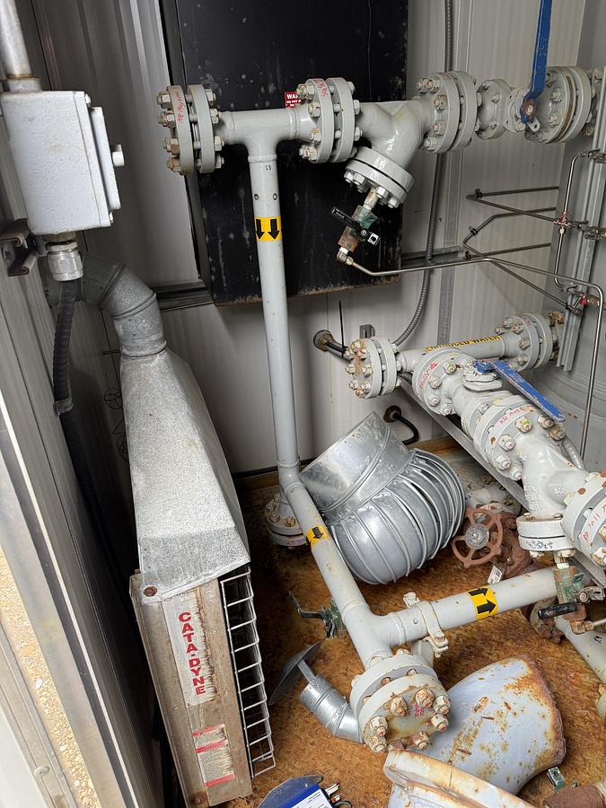 Used 30" 1440 PSI Vertical Sour Separator Package w/Integral 400 BBL Tank