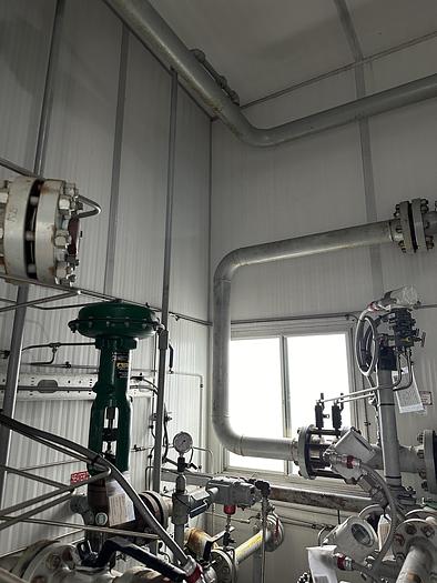 Used 30" 1440 PSI Vertical Sour Separator Package w/Integral 400 BBL Tank