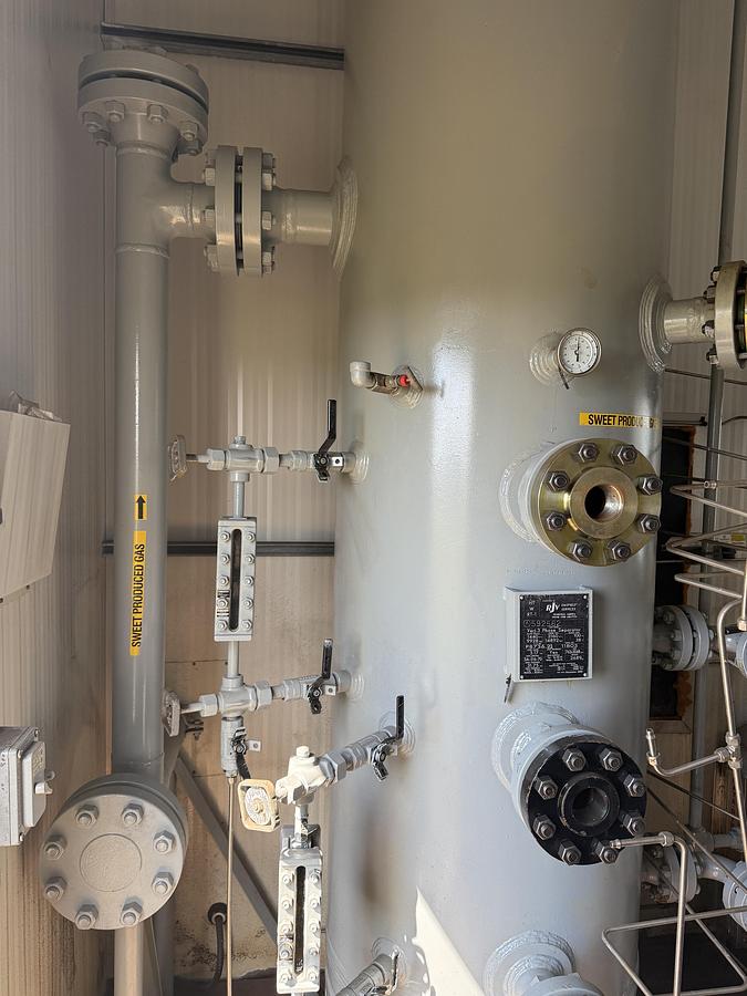 Refurbished 30" 1440 PSI Vertical Sour Separator Package