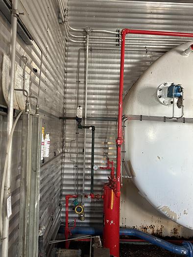 Used 8' x 30' Horizontal 75 PSI Sivalls Treater