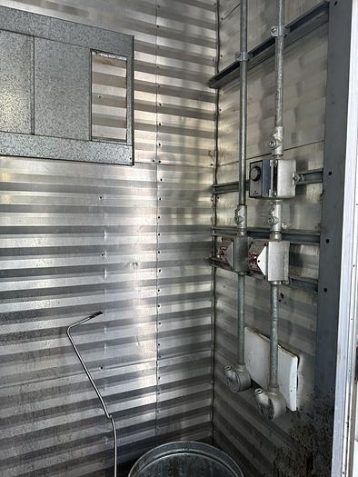 Used 8' x 25' Horizontal 75 PSI Rushton Free Water Knock Out