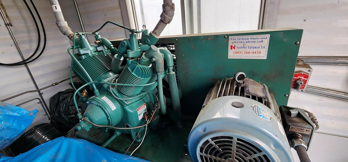 Used Dual Air/Instrument Air Compressor - 16013