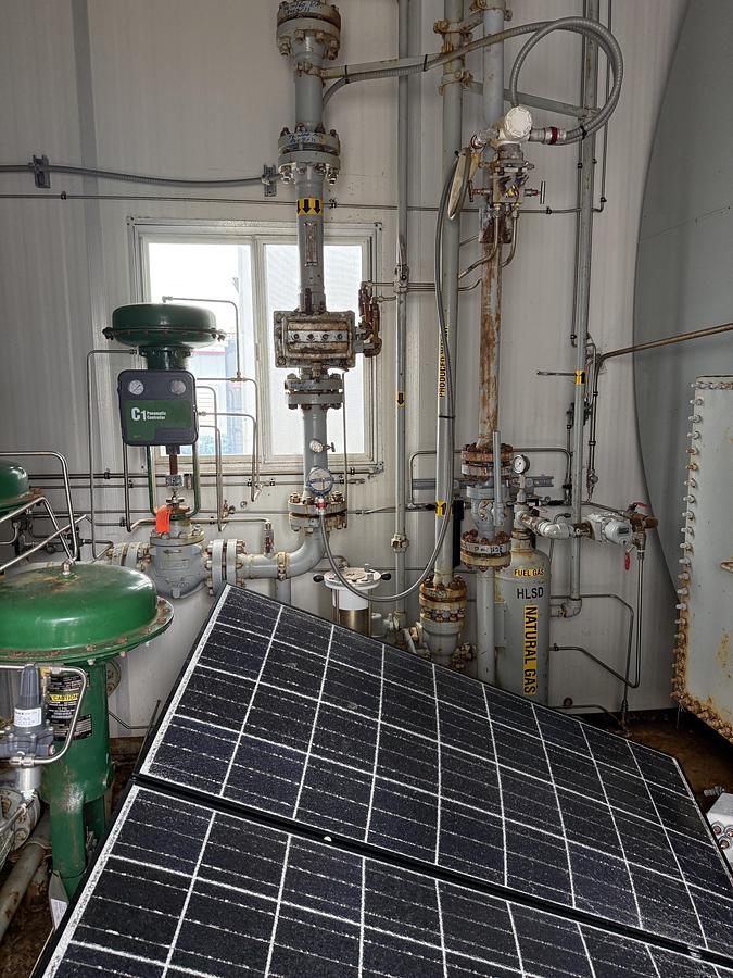 Used 30" 1440 PSI Vertical Sour Separator Package w/Integral 400 BBL Tank