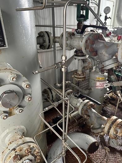 Used 30" 1440 PSI Vertical Sour Separator Package w/Integral 400 BBL Tank