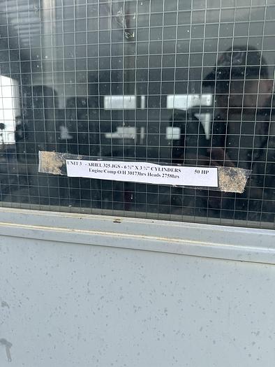 Used 50 HP Ariel 325 JGS Reciprocating Compressor  