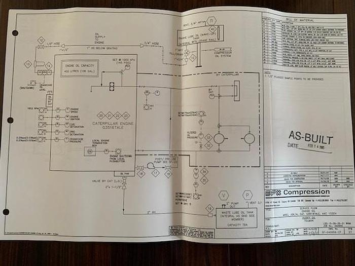Used Caterpillar 3516 Cat Compressor