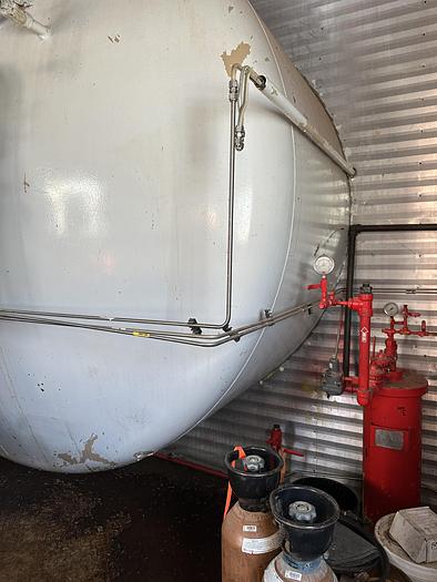 Used 8' x 30' Horizontal 75 PSI Sivalls Free Water Knock Out