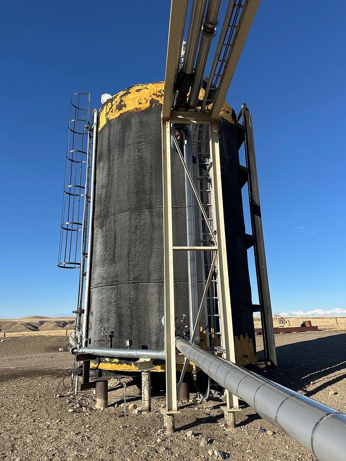 Used 750 BBL Double Wall Internally Coated Tank #16110