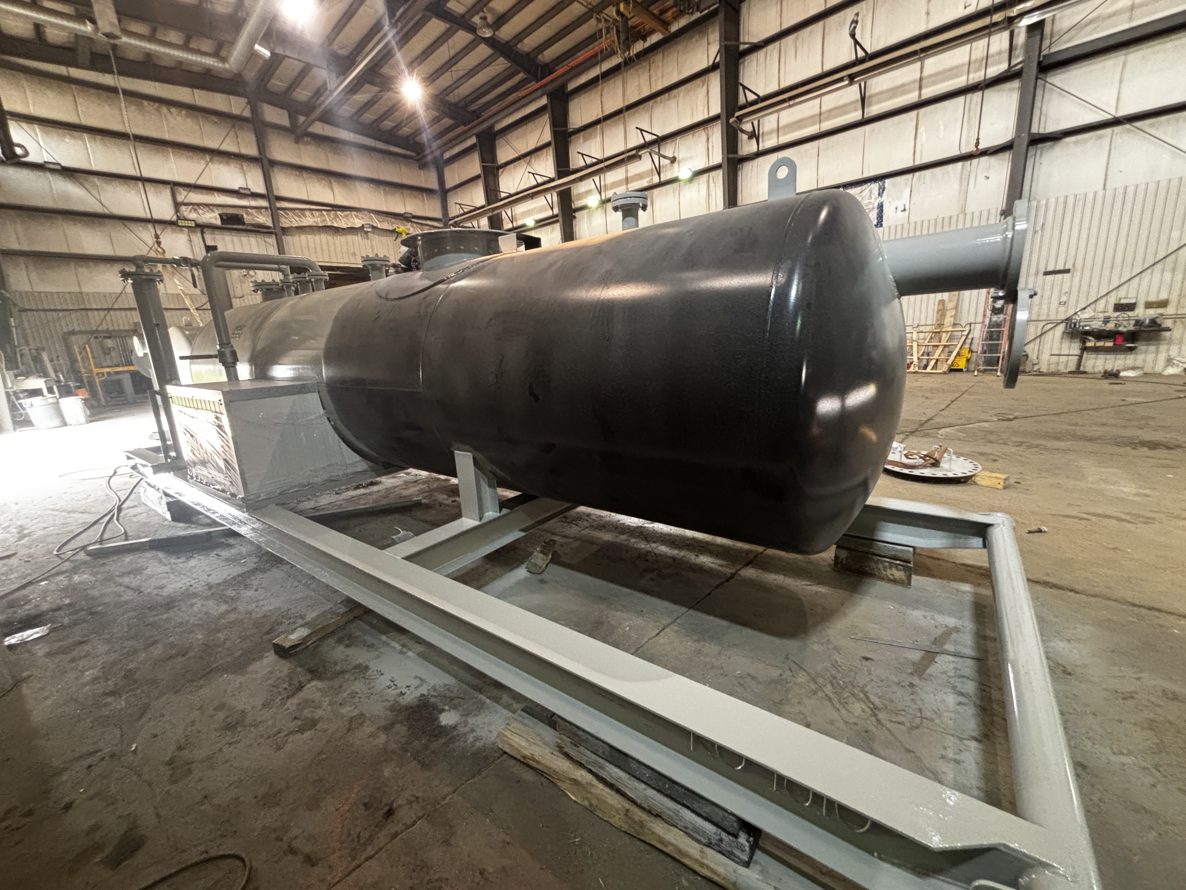 Refurbished 75 BBL Flare Knockout Skid 14.9 PSI Reconditioned - 15780