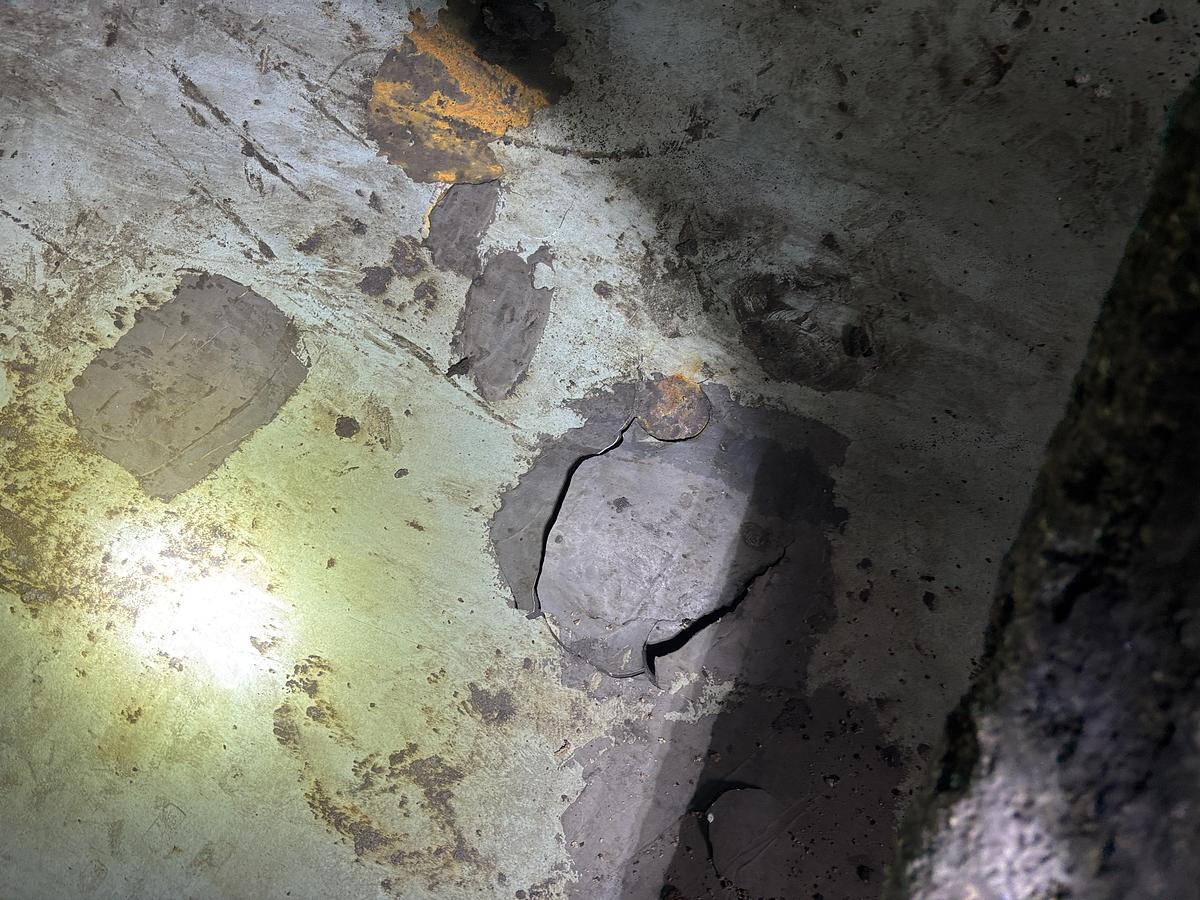 Used 8' x 30' Horizontal 75 PSI Sivalls Free Water Knock Out