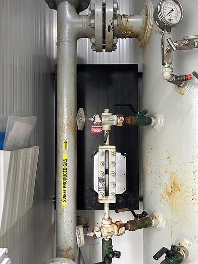 Used 30" 1440 PSI Vertical Sour Separator Package w/Integral 400 BBL Tank