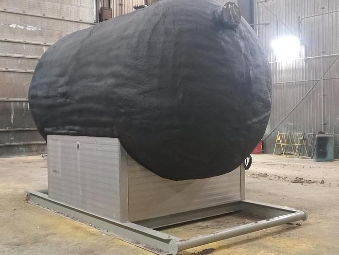 Used 100 BBL 50 PSI 96" x 10' Sour Flare KO