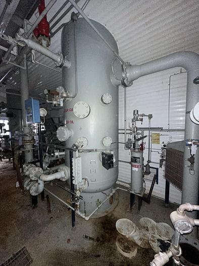 Used 48" 720 PSI Group Separator with 36" 720 PSI Test Separator and 8 Well Inlet Header