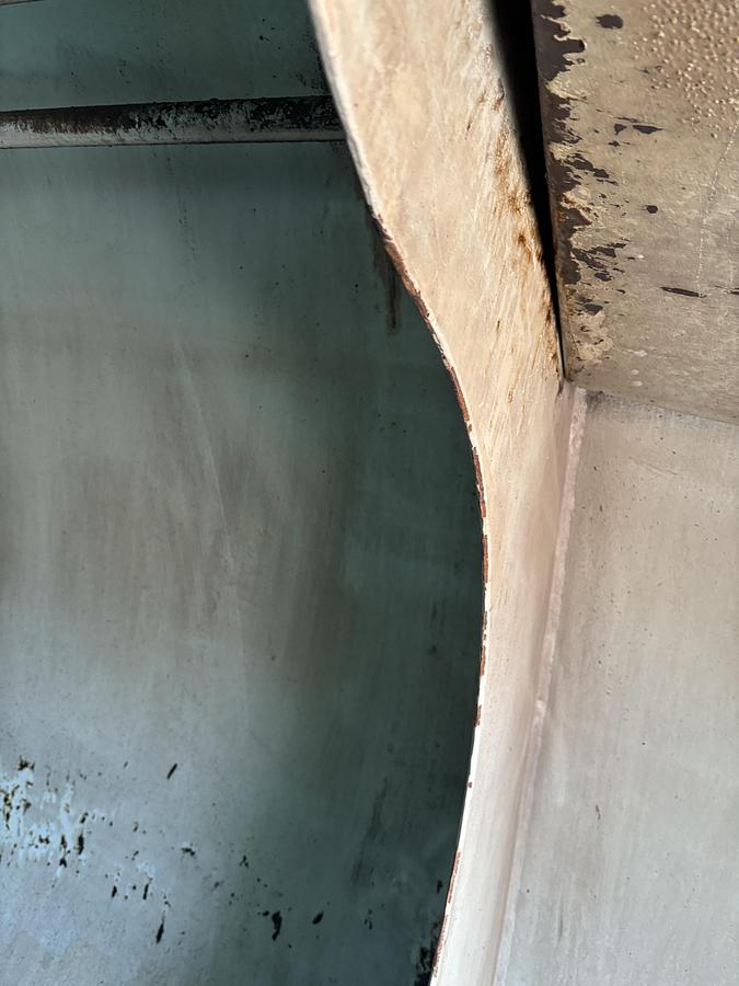 Used 8' x 30' Horizontal 75 PSI Sivalls Free Water Knock Out