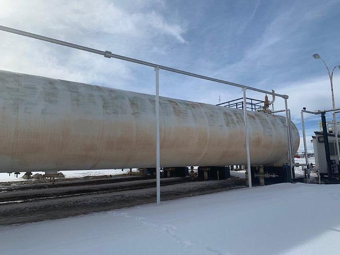 Used 106,000 Gallon 177 PSI Pressurized Storage Bullet