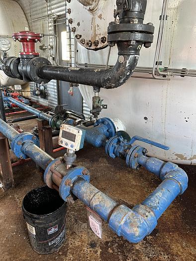 Used 8' x 30' Horizontal 75 PSI Sivalls Free Water Knock Out