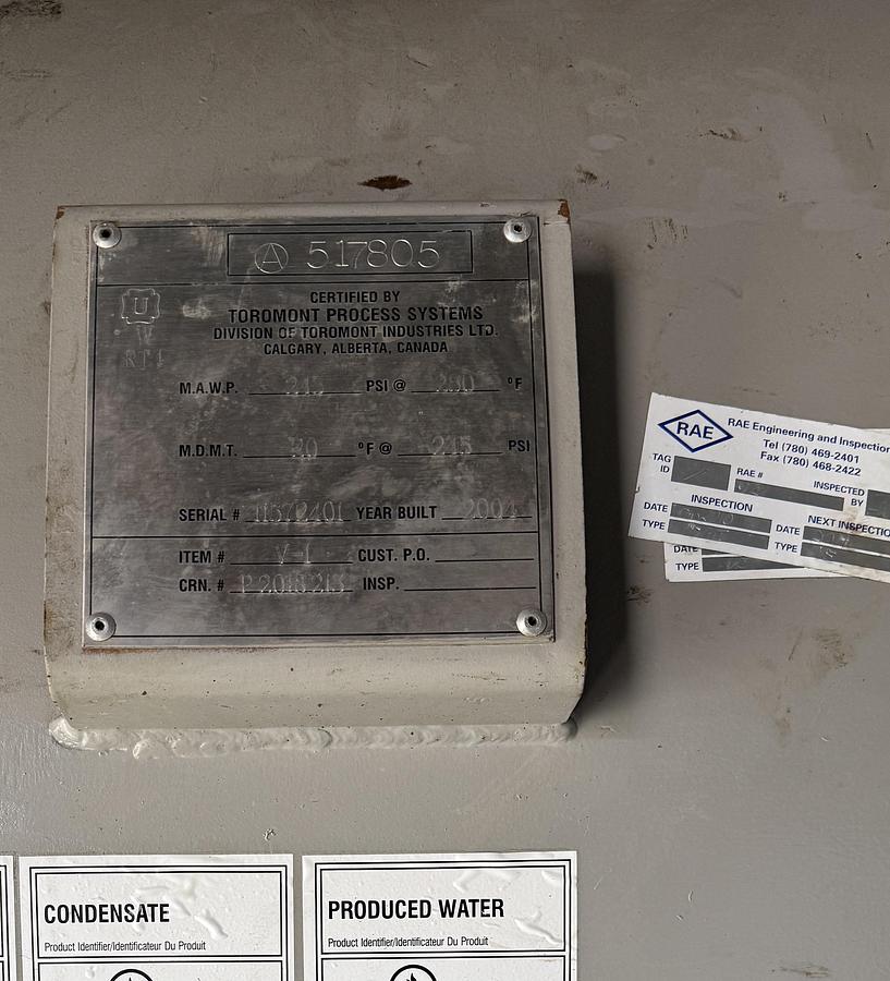 Used 620 HP Waukeshau H24GL Driven Ariel JG2 Compressor