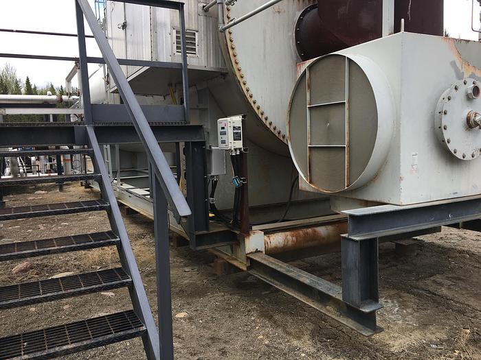 Used 8 MMBTU/Hr. 9' D x 36' L Insulated Shell Lineheater