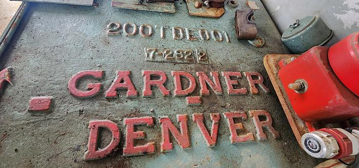 Used Water Injection Building c/w (2) Garner Denver 200 TDE 001 Triplex pumps