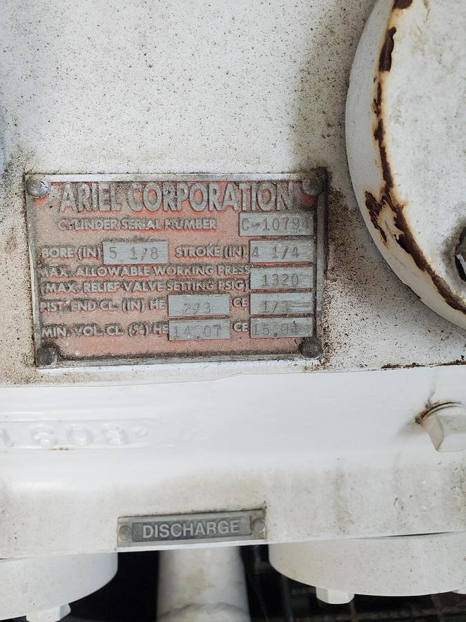 Used 200 HP Electric Driven Ariel JGW 2