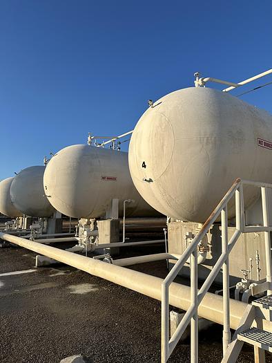 Used 90,000 Gallon 250 PSI Storage Bullet