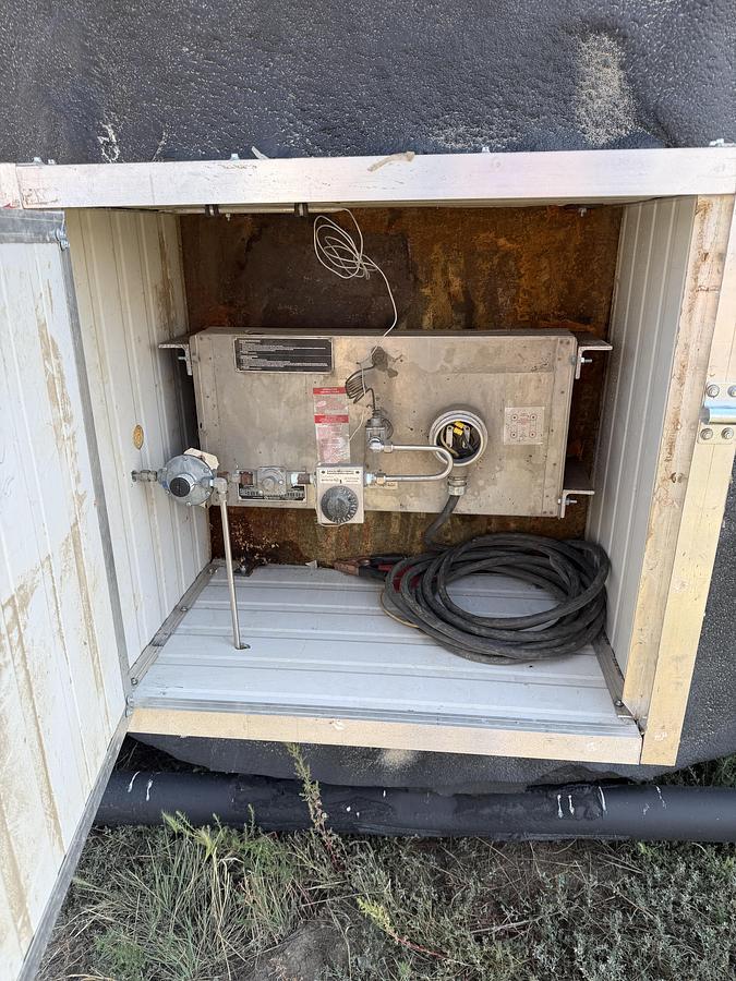 Refurbished 400 BBL L-Skidded, Insulated Tank - 16022