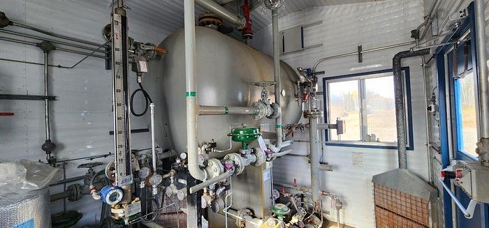 Used 60" x 20' 530 PSI Sour Horizontal Separator Package