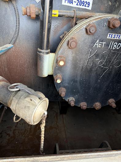 Used 75 BBL Internally Coated Flare Knockout Skid 14.9 PSI