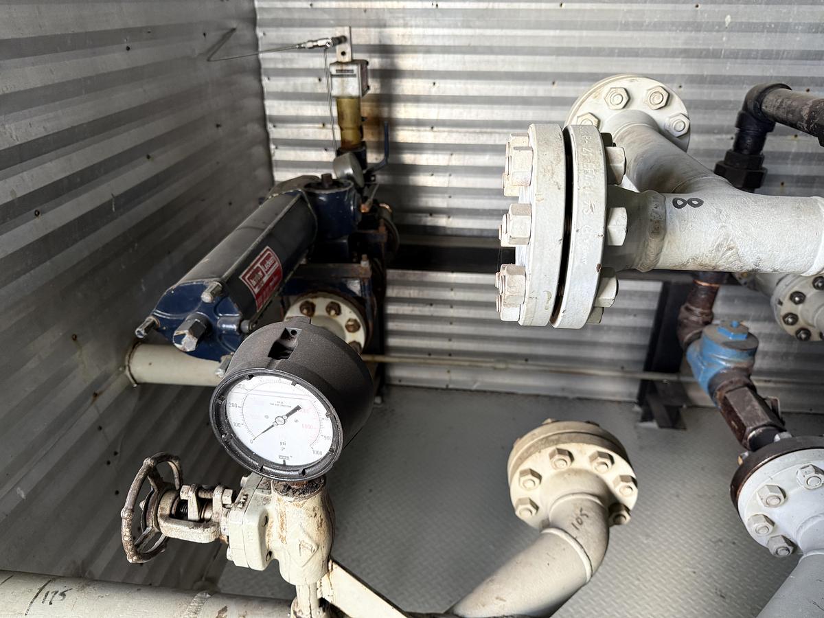 Used 30" 1440 PSI Sour Vertical Test Separator w/12 Well Header System - 15826