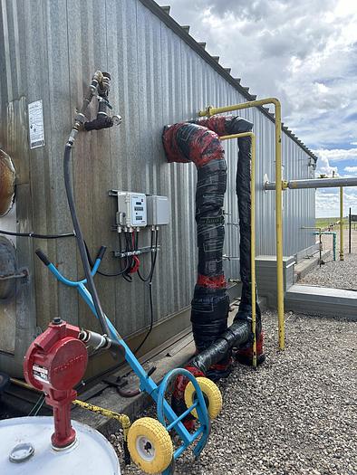 Used 12,000 Gallon 250 PSI LPG Storage Bullet